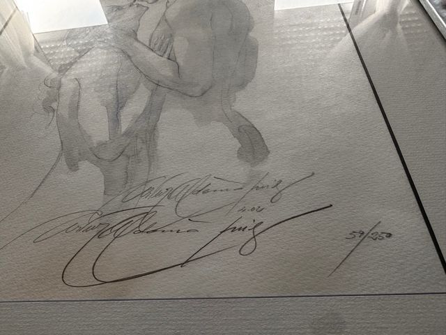 Litografía Carles Aldomà