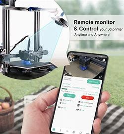 Cámara impresora 3D, manejo remoto, timelapse
