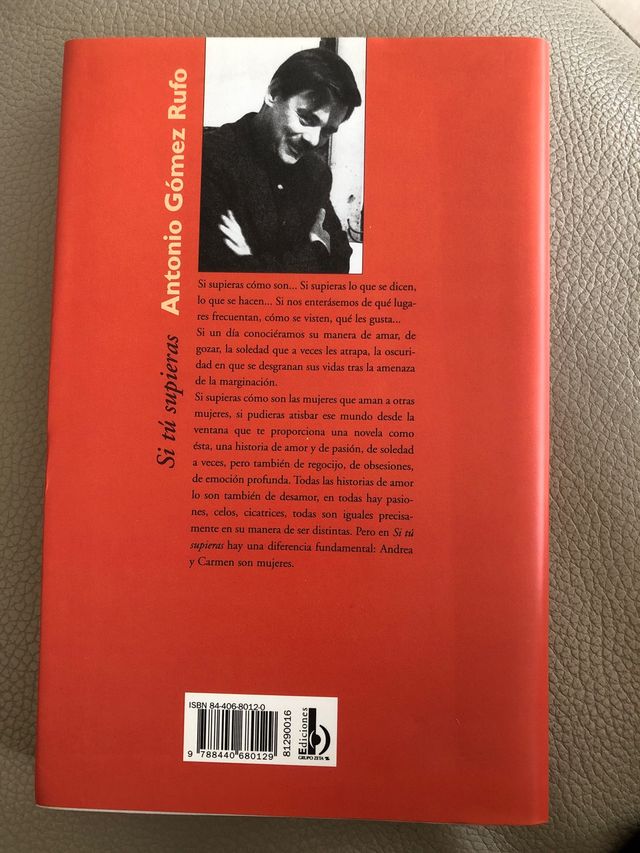 “Si tú supieras” de Antonio Gómez Rufo