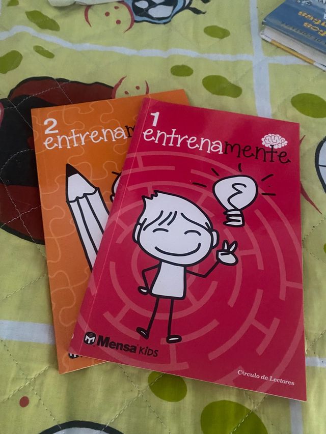 libros entrenamente 1 y 2