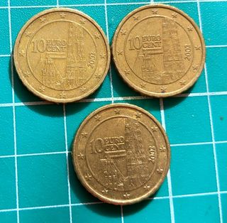 10 CÉNTIMOS AUSTRIA 2002