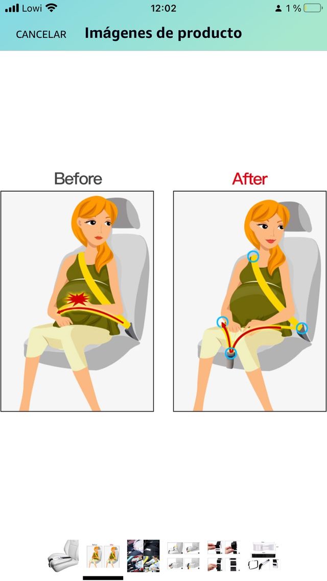 cinturon seguridad embarazo