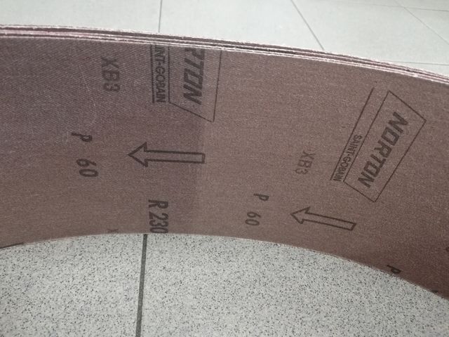 Nastro tela abrasiva 120x1500 Norton