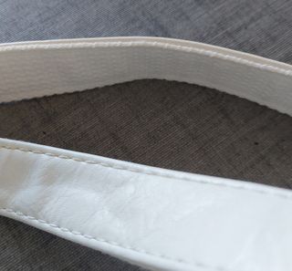 BOLSO BLANCO TIPO CARTERA, CASUAL. A ESTRENAR.