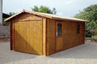 GARAGE DE MADERA - Diferentes medidas