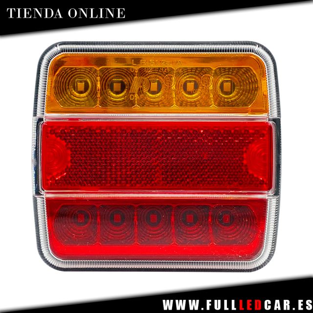 PILOTOS LED TRASEROS TRES FUNCIONES LUZ MATRICULA