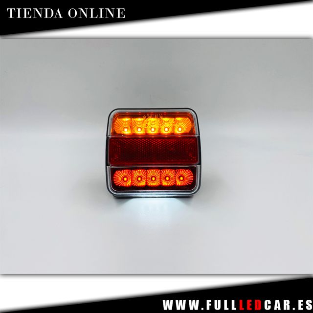 PILOTOS LED TRASEROS TRES FUNCIONES LUZ MATRICULA