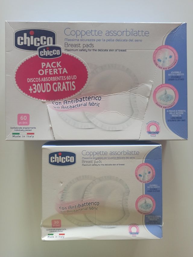 Discos absorbentes de lactancia chicco