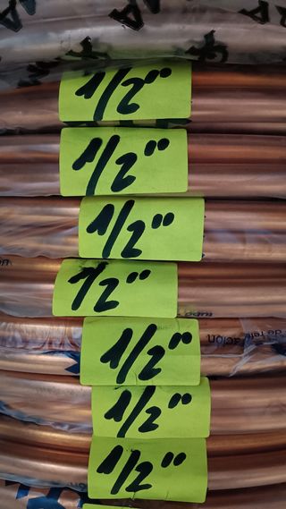Tubo cobre aire acondicionado 