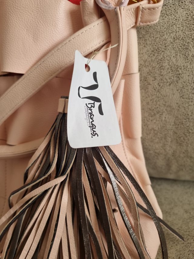 Bolso de piel o de cuero sin estrenar con cinturón