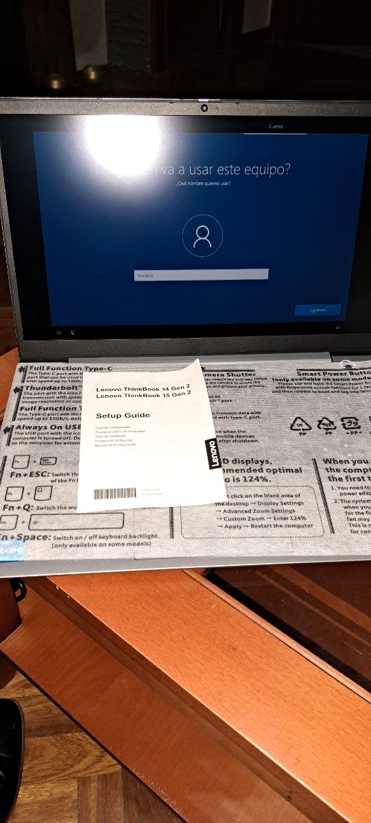 Portátil Lenovo Thinkbook 14 Gen2 afbeelding 2