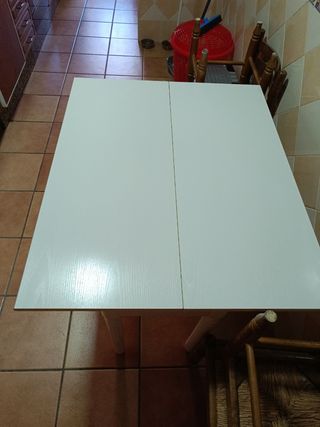 Conjunto de sillas de Enea y Madera y taburetes.