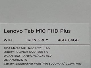 LENOVO Tab M10 FHD Plus  Smart Charging Station.