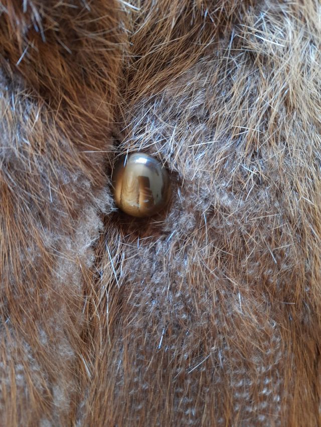 Giaccone in pelliccia di castoro sartoriale