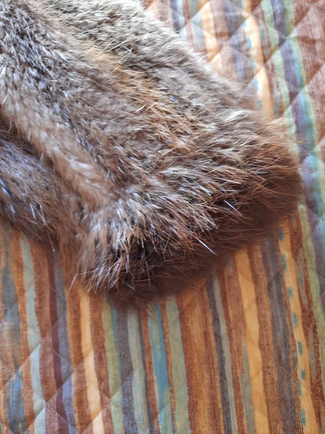 Giaccone in pelliccia di castoro sartoriale