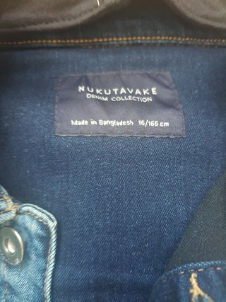 Cazadora vaquera niño Nukutavake