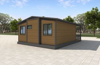 CASAS MODULARES (PREFABRICADAS). MODELO 54M2