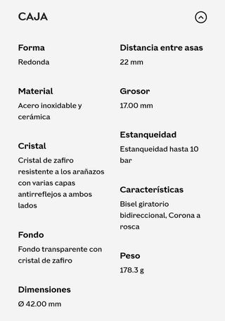 Reloj Longines Spirit Cronógrafo automático.