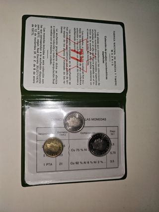 MONEDAS DE 1 - 5 Y 25 SIN CIRCULAR