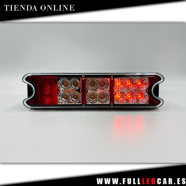PILOTOS TRASEROS LED 3 FUNCIONES MINI DISEÑO