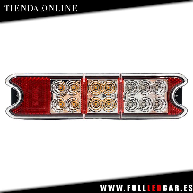 PILOTOS TRASEROS LED 3 FUNCIONES MINI DISEÑO