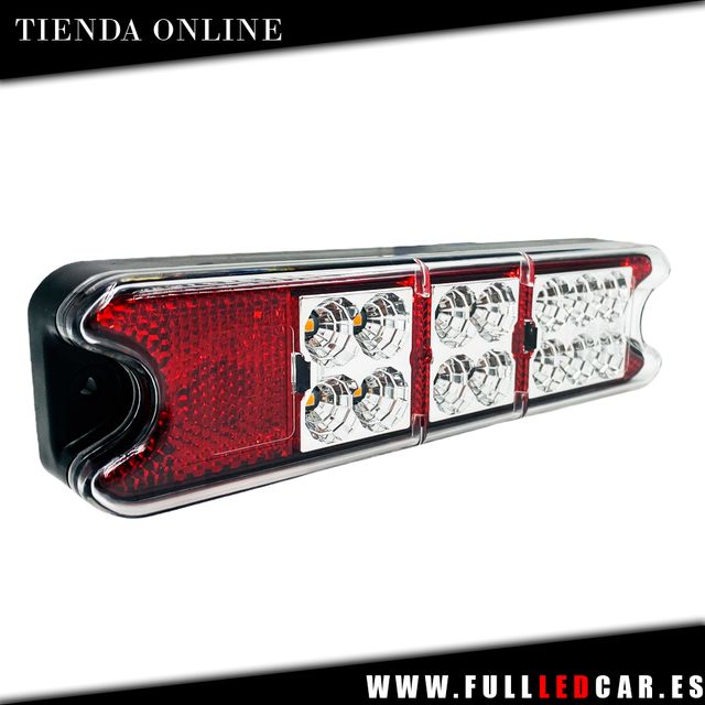 PILOTOS TRASEROS LED 3 FUNCIONES MINI DISEÑO