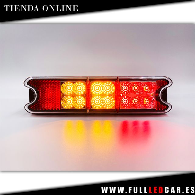 PILOTOS TRASEROS LED 3 FUNCIONES MINI DISEÑO
