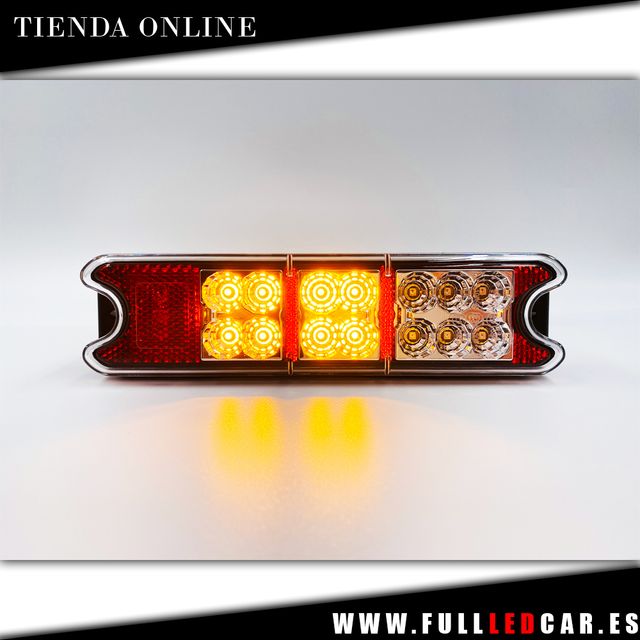 PILOTOS TRASEROS LED 3 FUNCIONES MINI DISEÑO