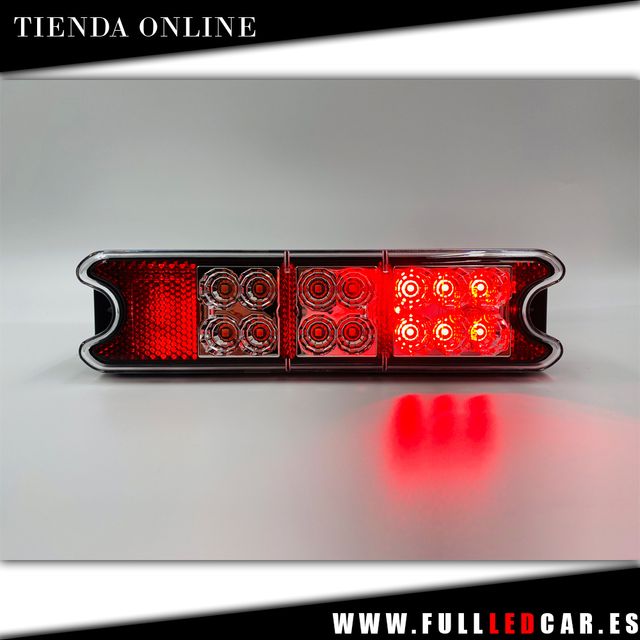 PILOTOS TRASEROS LED 3 FUNCIONES MINI DISEÑO
