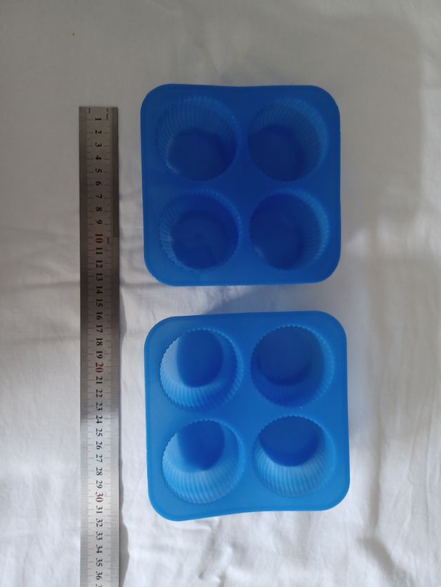 Moldes de silicona para postres