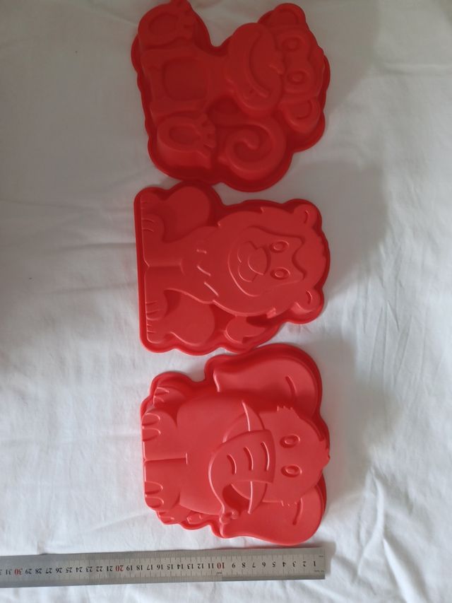 Moldes de silicona para postres