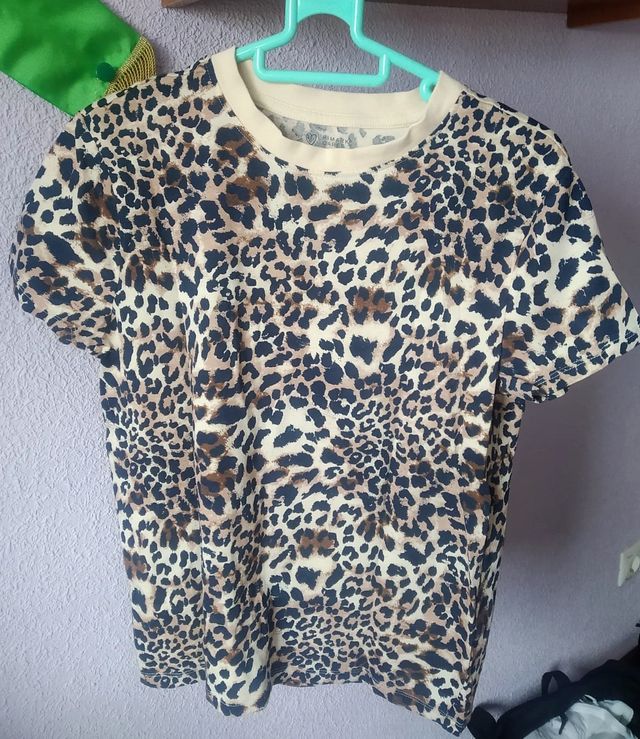 Camiseta de leopardo