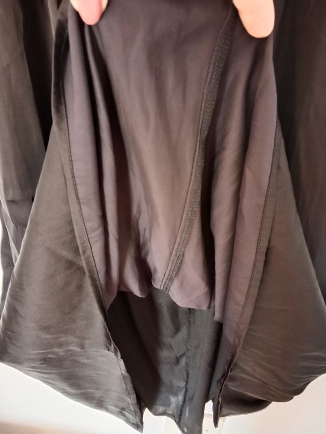 Vestido Old Navy negro elegante seda