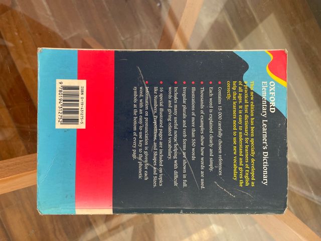 Oxford elementary learners dictionary