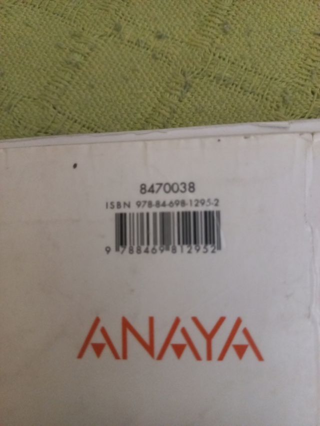 Libros d 2° d bachillerato