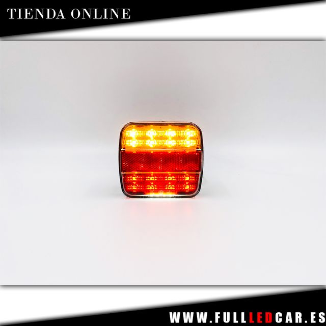 PILOTOS LED TRASEROS TRES FUNCIONES LUZ MATRICULA