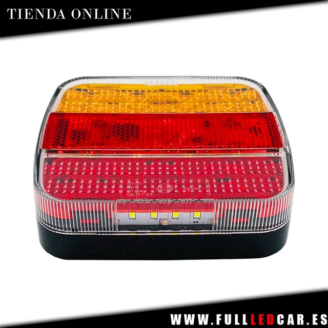 PILOTOS LED TRASEROS TRES FUNCIONES LUZ MATRICULA