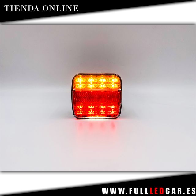 PILOTOS LED TRASEROS TRES FUNCIONES LUZ MATRICULA