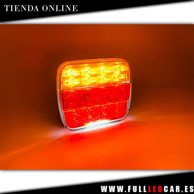 PILOTOS LED TRASEROS TRES FUNCIONES LUZ MATRICULA
