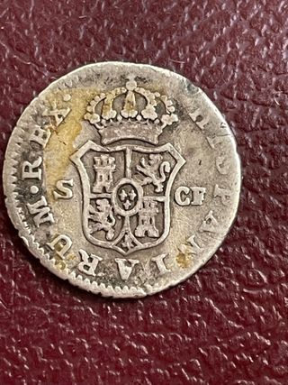 moneda 1/2 real sevilla