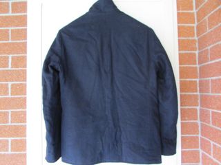 GIACCA BLU REVERSIBILE INTERNO NYLON IMBOTTITO - T