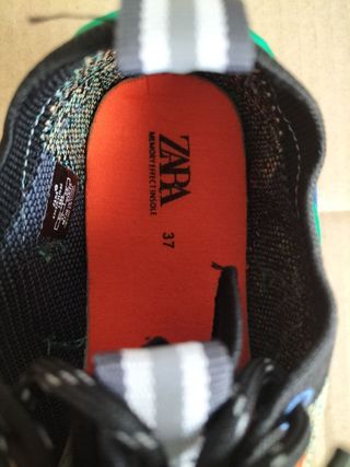 Zapatillas/tenis Zara talla 37