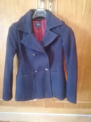 Abrigo de paño Pepe jeans