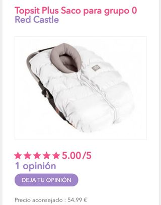 Saco para maxicosi