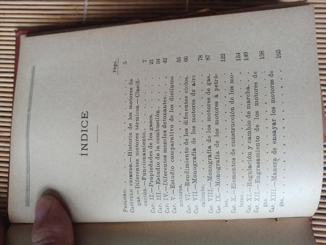 Motores de gas, petróleo y aire