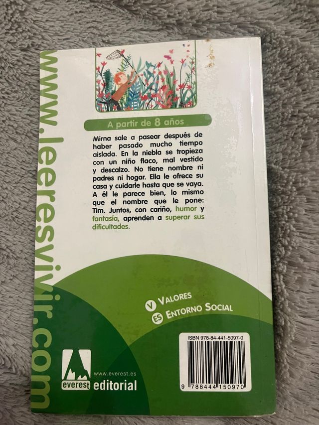 libro el niño que llego con la niebla