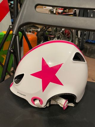 Casco bici niña