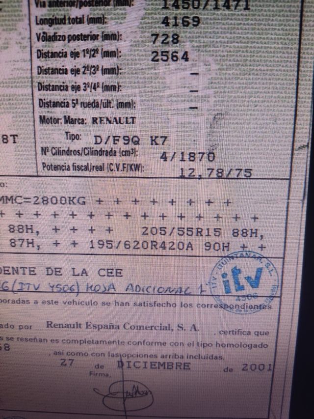 BOMBA INYECTORA RENAULT