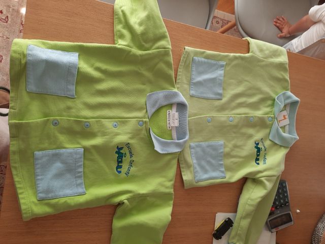 2 juegos Uniforme Kiduu invierno, babi y verano