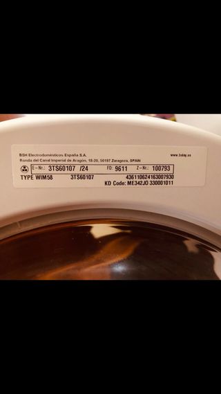 Balay 3TS60107 despiece